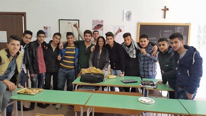In classe, a fine corso