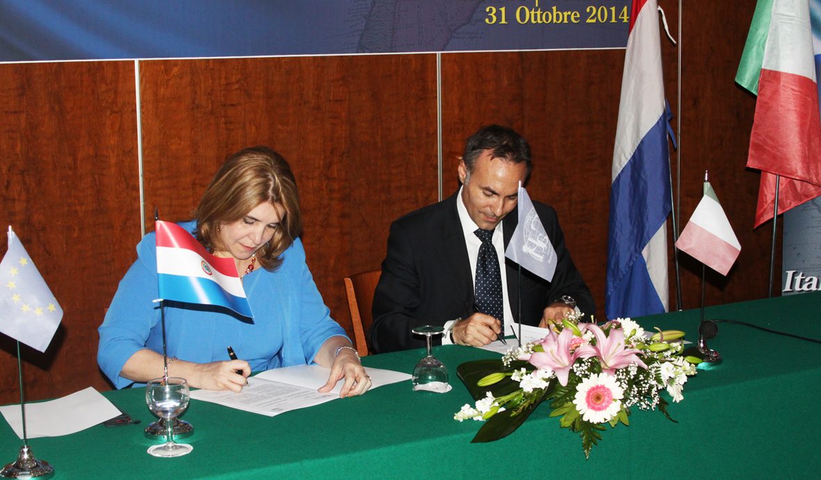Firma di un protocollo di cooperazione, 31 ottobre 2014