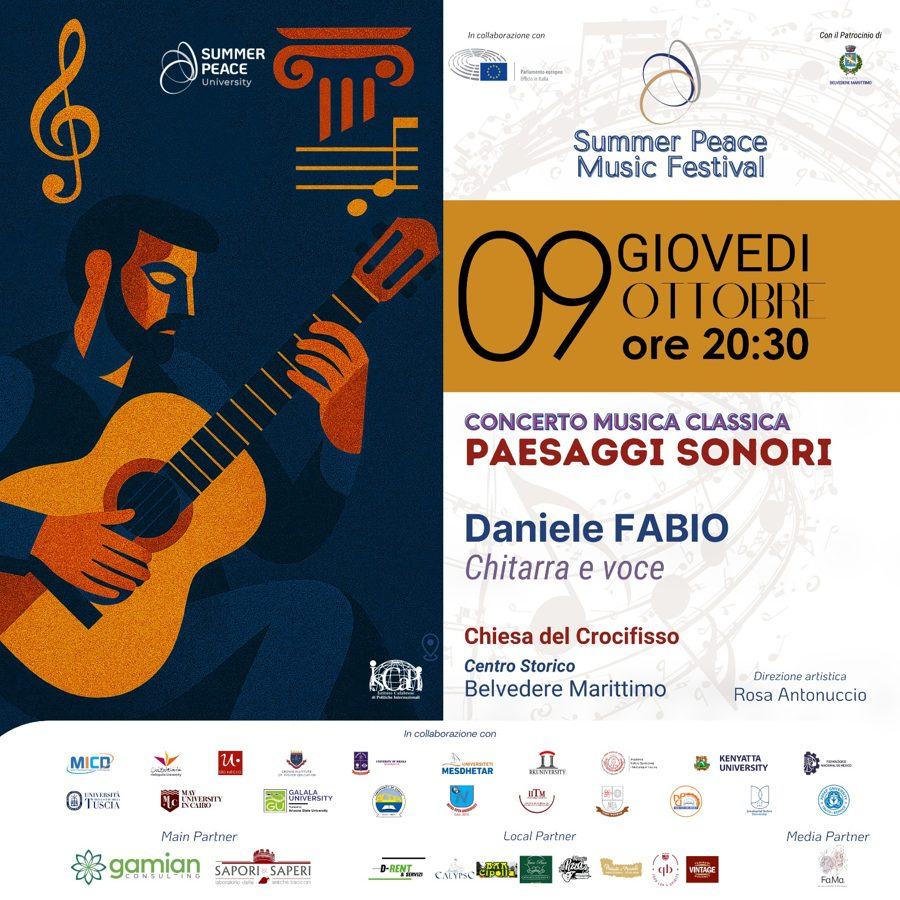 Paesaggi sonori – Giovedì 9 ottobre 2025