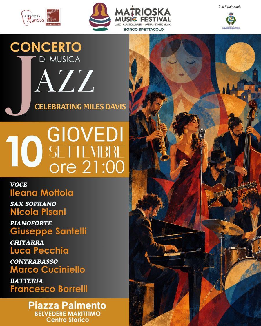 Celebrating Miles Davis – Giovedì 10 settembre 2026