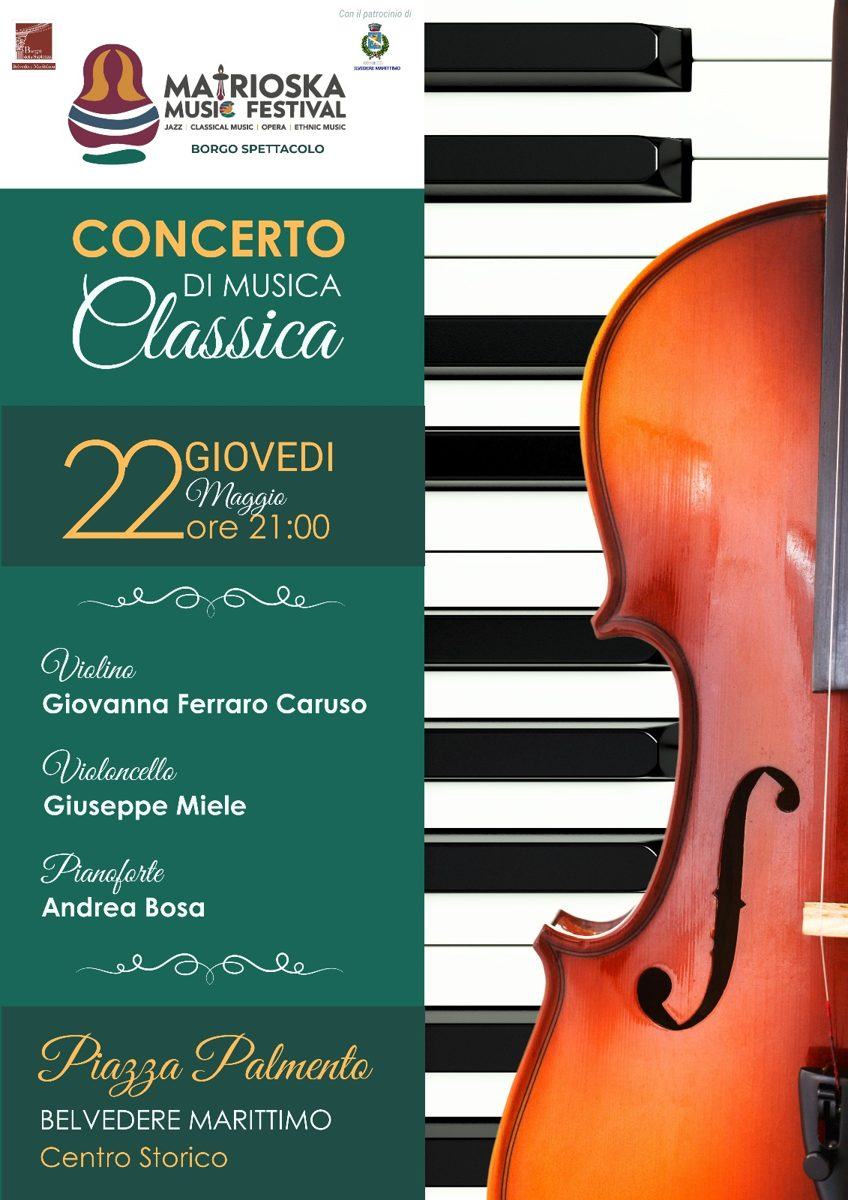 Trio per violino, violoncello e pianoforte – Giovedì 22 maggio 2025